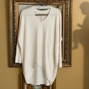 Laetitia Mem Ivory Sweater w/ Crystal Neckband